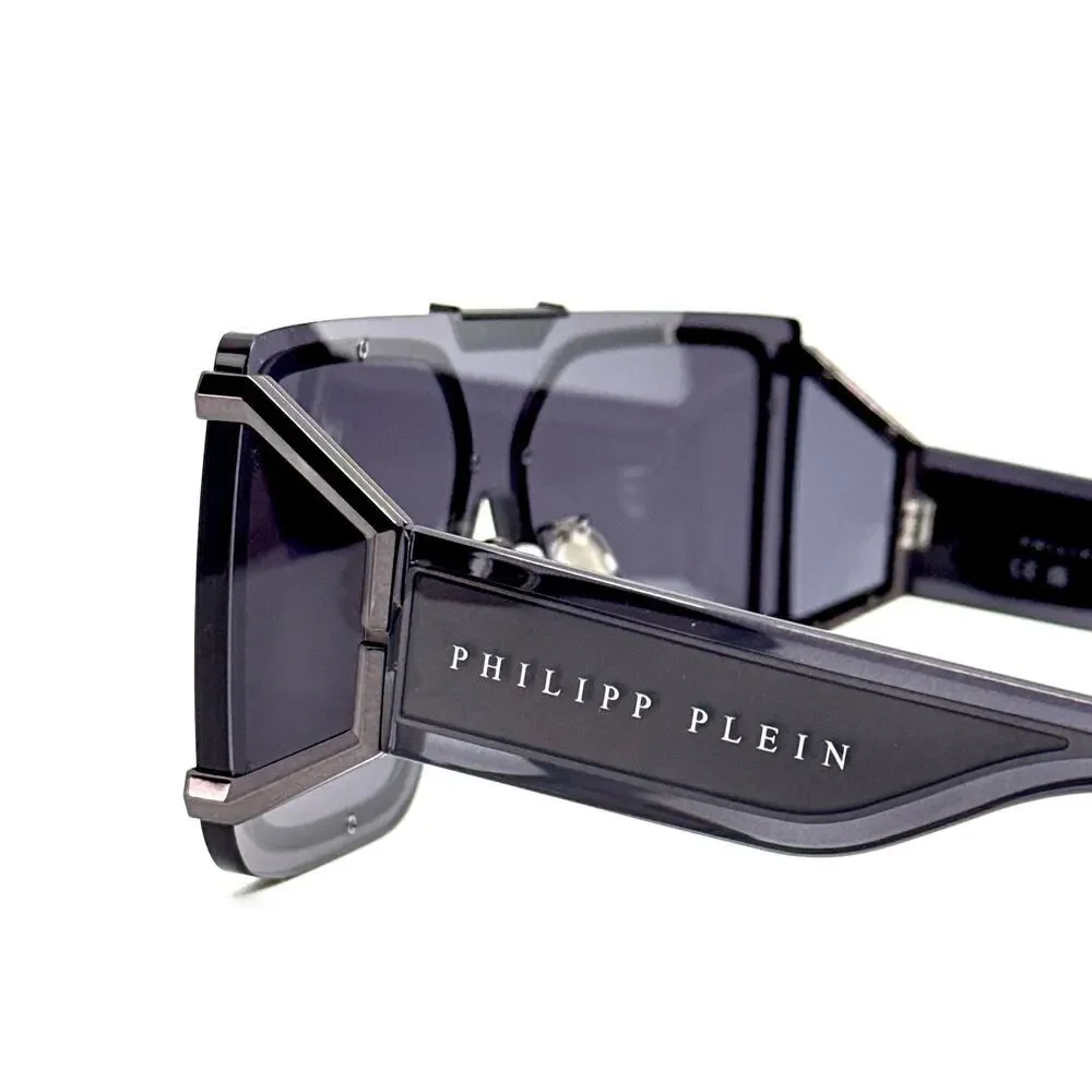 New! PHILIPP PLEIN Sunglasses PLEIN REVOLUTION SPP096 Col.0I86, Authentic